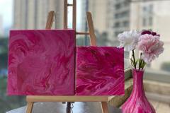 Fluid-art-canvas-with-vase